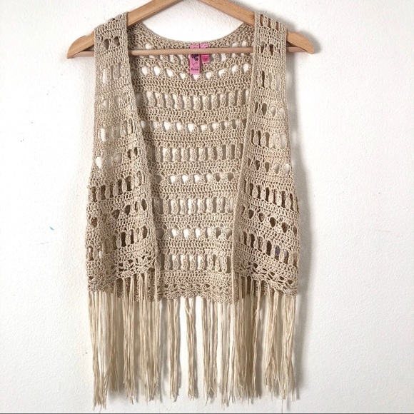 FANG Sweaters - FANG | Macramé Fringe Vest